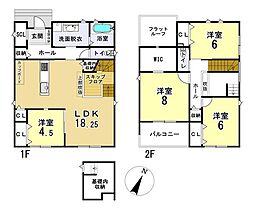 川越当新田　新築戸建1号地