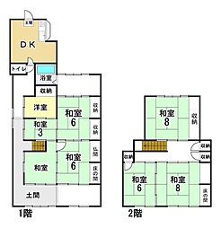 いなべ市北勢町阿下喜字南垣内　中古戸建