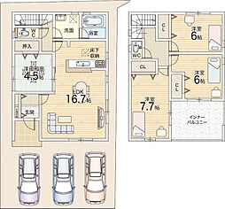 高砂市梅井第7　全3邸　3号棟