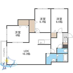 札幌市西区山の手一条6丁目