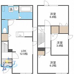 札幌市中央区南十三条西16丁目の一戸建て