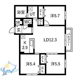 札幌市西区山の手三条3丁目