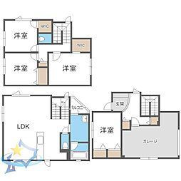 札幌市西区山の手四条4丁目の一戸建て