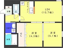 札幌市西区発寒二条2丁目