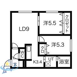 札幌市西区発寒三条2丁目