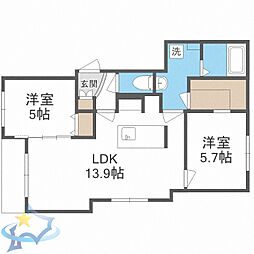 札幌市西区山の手二条4丁目