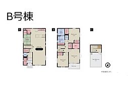 志木市柏町2丁目　新築一戸建て　全2棟