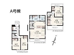 ふじみ野市福岡中央2丁目　2期　新築一戸建て　全2棟
