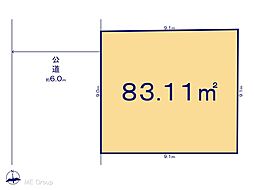 足立区花畑3丁目　22期　土地　全1区画