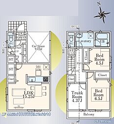東久留米市前沢第19　新築一戸建て　全3棟