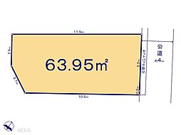 北区滝野川1丁目　168　土地　全2区画