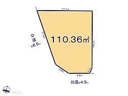 川口市鳩ヶ谷本町2丁目　土地　全2区画