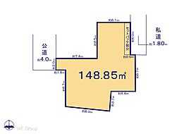 富士見市鶴瀬東2丁目　土地　全1区画