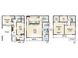 蕨市南町2丁目　新築一戸建て　全1棟