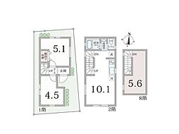 世田谷区八幡山2丁目　新築一戸建て　全1棟