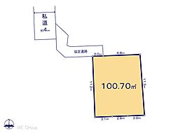 さいたま市中央区大戸3丁目　土地　全4区画