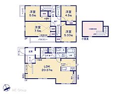 東村山市久米川町2丁目　第4　新築一戸建て　全6棟