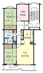 三芳団地　弐号棟