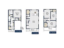 川口市飯塚4丁目　新築一戸建て　全1棟