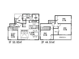 川越市寺尾　4期　新築一戸建て　全1棟