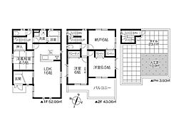 川口市芝　B　新築一戸建て　全1棟