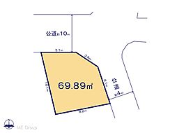 足立区花畑4丁目　23期　土地　全1区画