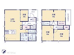 川口市南鳩ヶ谷2丁目　1期　新築一戸建て　全2棟