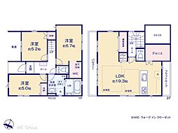 板橋区成増4丁目　3期　新築一戸建て　全3棟