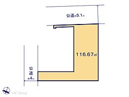志木市本町4丁目　土地　全3区画