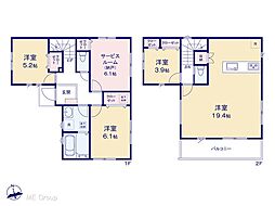 戸田市下前2丁目　6期　新築一戸建て　全2棟