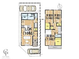 伏見区羽束師鴨川町　新築戸建