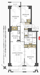 柏ハイライズ 203号室