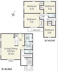 新築戸建 上益城益城町広崎第1期1号棟