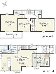 新築戸建 上益城益城町広崎第1期1号棟