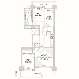 若葉台団地4-30棟