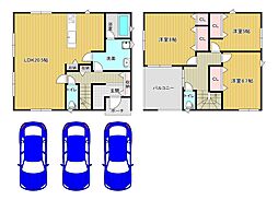 八頭町福本　新築分譲住宅１号棟