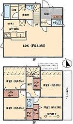 松戸市松戸_新築戸建て（松戸駅より徒歩21分） 2号棟
