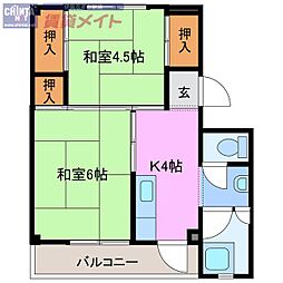 ビレッジハウス上野服部1号棟