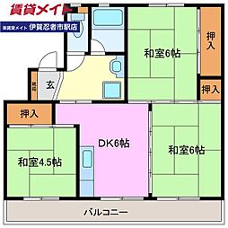 ビレッジハウス上野服部第二2号棟
