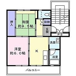 ビレッジハウス中桜田2号棟 504