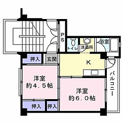 ビレッジハウス袋原1号棟 101