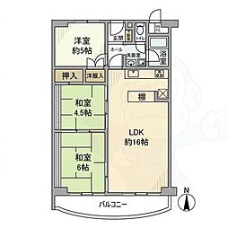 南茨木駅前ハイタウンK棟