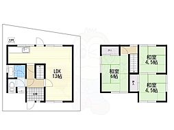 安岡寺町4丁目貸家(定借)