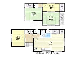 高槻市清福寺町の一戸建て