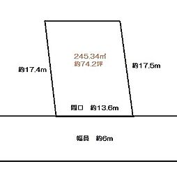 平野区加美東1丁目　売土地
