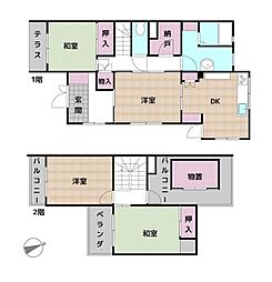 瀬戸市八幡台8丁目 テラスハウス