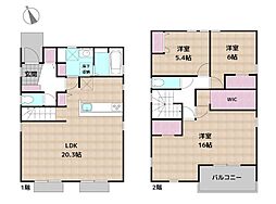 岡崎市真伝町字鐘鋳 中古一戸建て