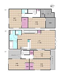 名古屋市北区上飯田南町3丁目 新築一戸建て