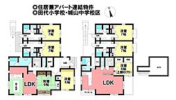 名古屋市千種区　中古戸建　アパート連結物件