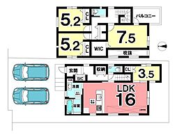 新築戸建 三条字郷内西　3号棟　全3区画